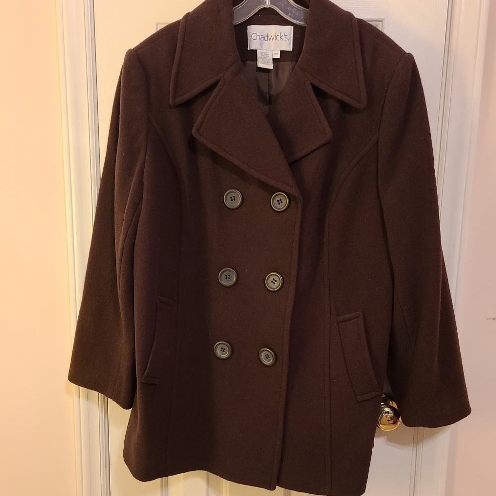 Wool pea coat